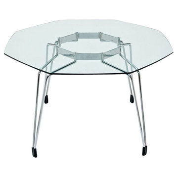 Diamond Table, Chrome Plated