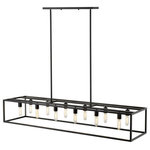 Acclaim - Acclaim Cobar 12-Light Island Pendant IN21003BK - Matte Black - Never underestimate simplicity! Cobar features a clean, open-air cage frame. This unobtrusive design will tie the look and style of a space together.