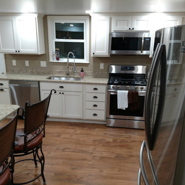 challenging remodel with low ceilings.
