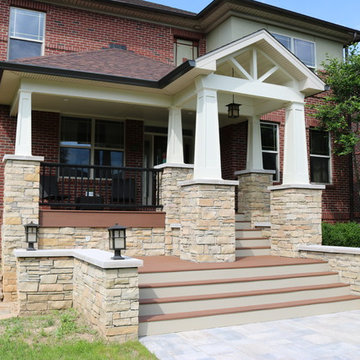 Stately Front Porch