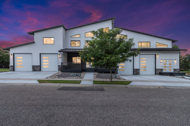 Inspiration for a modern exterior home remodel in Denver