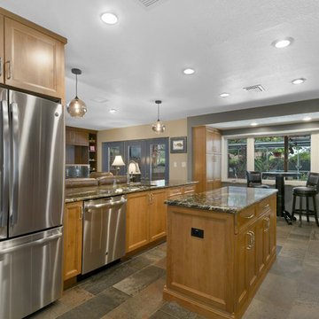 Men's Club Kitchen and Family Room