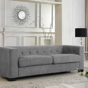 Chic Home Limoges Sofa, Grey