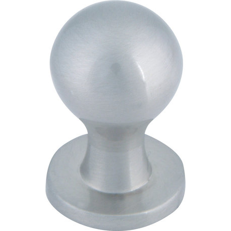 Atlas Homewares A800 Successi 3/4 Inch Round Cabinet Knob - Brushed Nickel