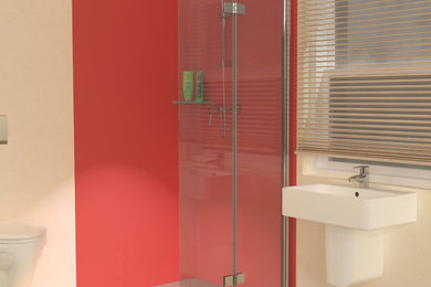 UniClosure 800 Folding Wet Room Shower Screen