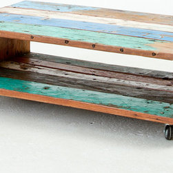 Cahaya Caster Coffee Table - Large - Coffee Tables
