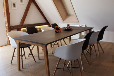 Modernes Esszimmer in Dresden