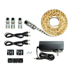 NEW Cut and Connect Series: Ultra Bright Flexible Strip 3M Kit in Cool White - Undercabinet Lighting