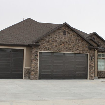 Jordan Heights - South Jordan, Utah - Becky Variant with Suspended Slab Garages