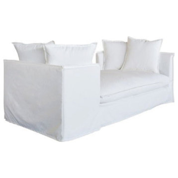 Jason Outdoor Slipcovered Daybed White