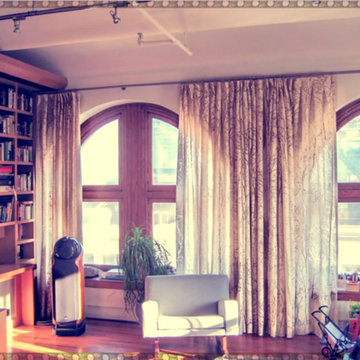 Drapery by Distinctive Window Treatments Plus