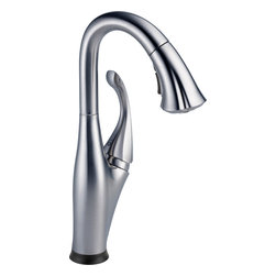 Delta Addison&reg; Single Handle Pull-Down Bar/Prep Faucet with Touch2O&reg; Technology - Bar Faucets