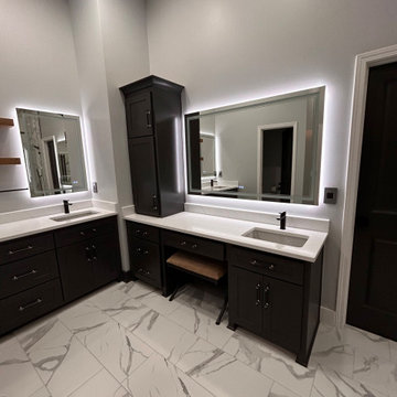 Dramatic Spa-Like Primary Bathroom Remodel in Olathe