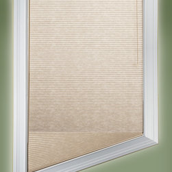 Angle Bottom Window Covering - Cellular Shades