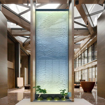 Custom Waterfalls Waterwalls Fountains Reflecting Pools Bubblers Water Features