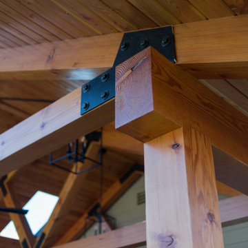 Post to beam connection