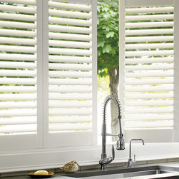 Hunter Douglas Palm Beach&trade; Polysatin Shutters - Window Blinds