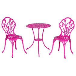 Contemporary Outdoor Pub And Bistro Sets by Meadow Decor Inc