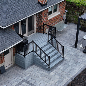 2025 Project Gallery - Interlocking + Pergola + Hot Tub