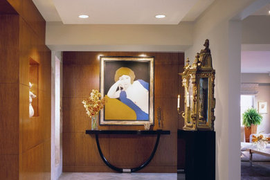 Entryway - contemporary entryway idea in DC Metro