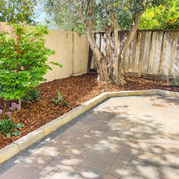 Backyard Remodel (Pavers, Mulch, Shrubs, Planter Bed, Edger)