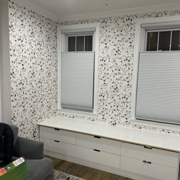 Wallpaper installation Living Room in Verdi