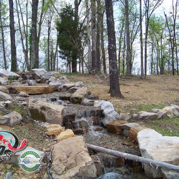 Pondless Waterfalls Ideas for your Kentucky Landscape
