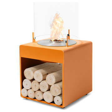 EcoSmart Pop 3L Fireplace Smokeless, Orange, Ethanol Burner