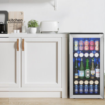 Freestanding Beverage Fridge