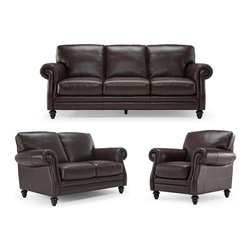Natuzzi Editions Traditional Sofa Set B868 Adriano - Sofas