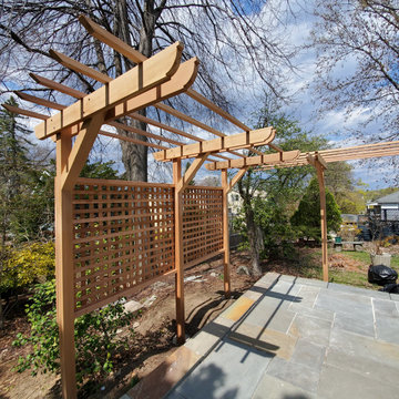 Arlington Patio and Trellis/Bench