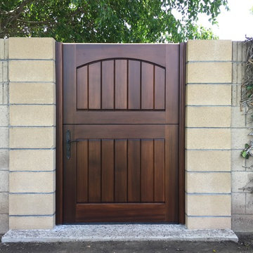 Craftsman and Cottage Style Custom Gates by Garden Passages