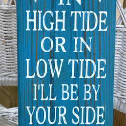 Handcrafted Beach House Decor Signs - Products