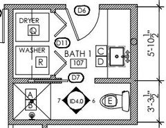 Small Bathroom Laundry Floor Plans – Flooring Site