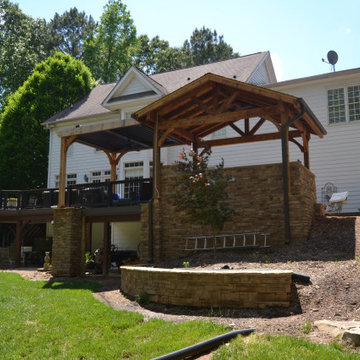 Raleigh Family Increase Function with Deck Renovation & Porch Roof Addition