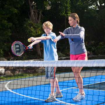 Backyard Tennis Court