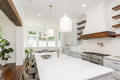 Opt for White in a Contemporary Kitchen Remodel in Sunnyvale, CA