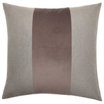 StyleCraft - Dann Foley Lifestyle-Banded Throw Pillow-24" x 24"-Pistachio Shell,Dusty Rose - Add a touch of elegance to your living room or bedroom with this Two Tone throw pillow from the StyleCraft collection. Designed by Dann Foley, it's a wonderful blend of luxury and comfort. The plush duck feather cotton filling and sumptuous velvet fabric make it a welcoming addition to any space.