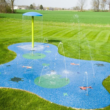 Residential Splash Pad for your backyard