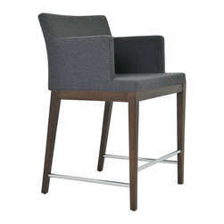 Soho Wood Counter / Bar Stool - Bar Stools And Counter Stools