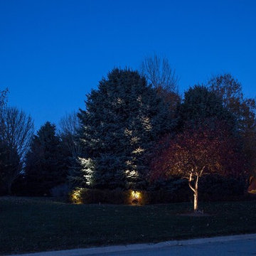Before: Halogen Landscape Lighting