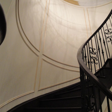 Applique Wainscoting for Curved wall