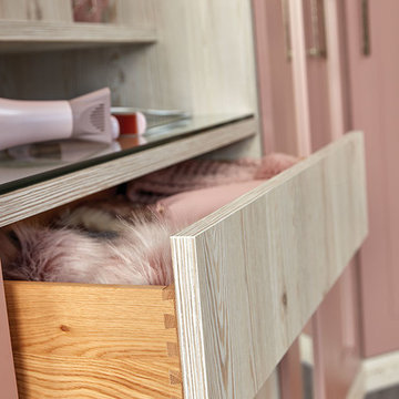 Pink Fitted Wardrobes