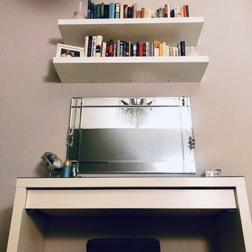 Lady's Dressing Room and Lounge - Maximizing Shared Space in NYC Apartment