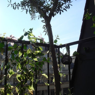 Un micro balcon à Paris Opéra...
