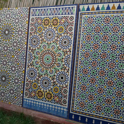Handmade  & hand chiseled Zalliz Alfassi - Wall And Floor Tile