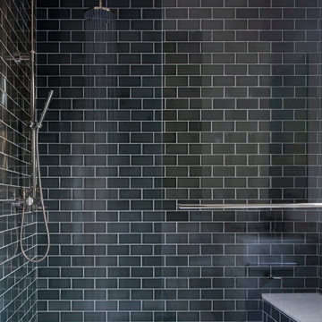 Subway Tile Shower in Cyclone