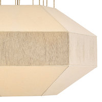 Hinkley Lyla Large Convertible Chandelier, Lacquered Brass
