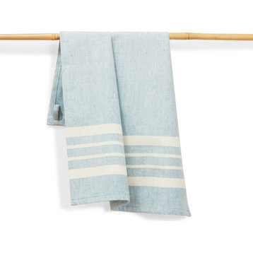 Sky Handwoven Cotton Kitchen Towel