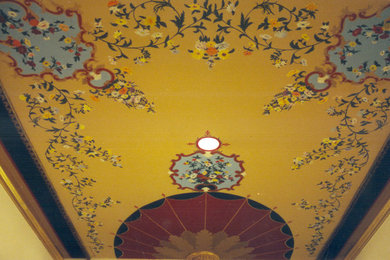 Elegant dining room photo in Denver
